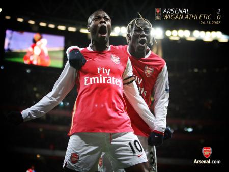 <center>Arsenal 2-0 Wigan