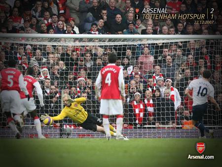 <center>Arsenal 2-1 Tottenham