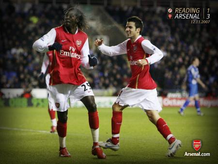 <center>Reading 1-3 Arsenal